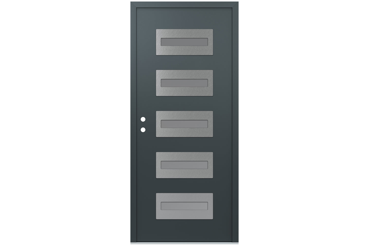Belldinni Diamond D4 Anthracite Modern Exterior Door