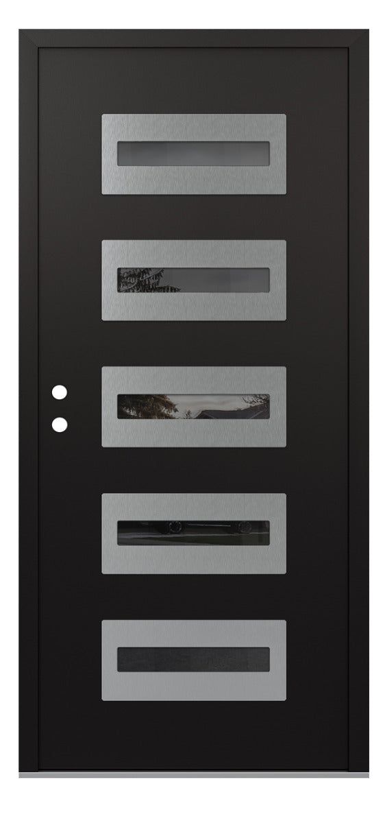 Belldinni Diamond D4 Black Modern Exterior Door