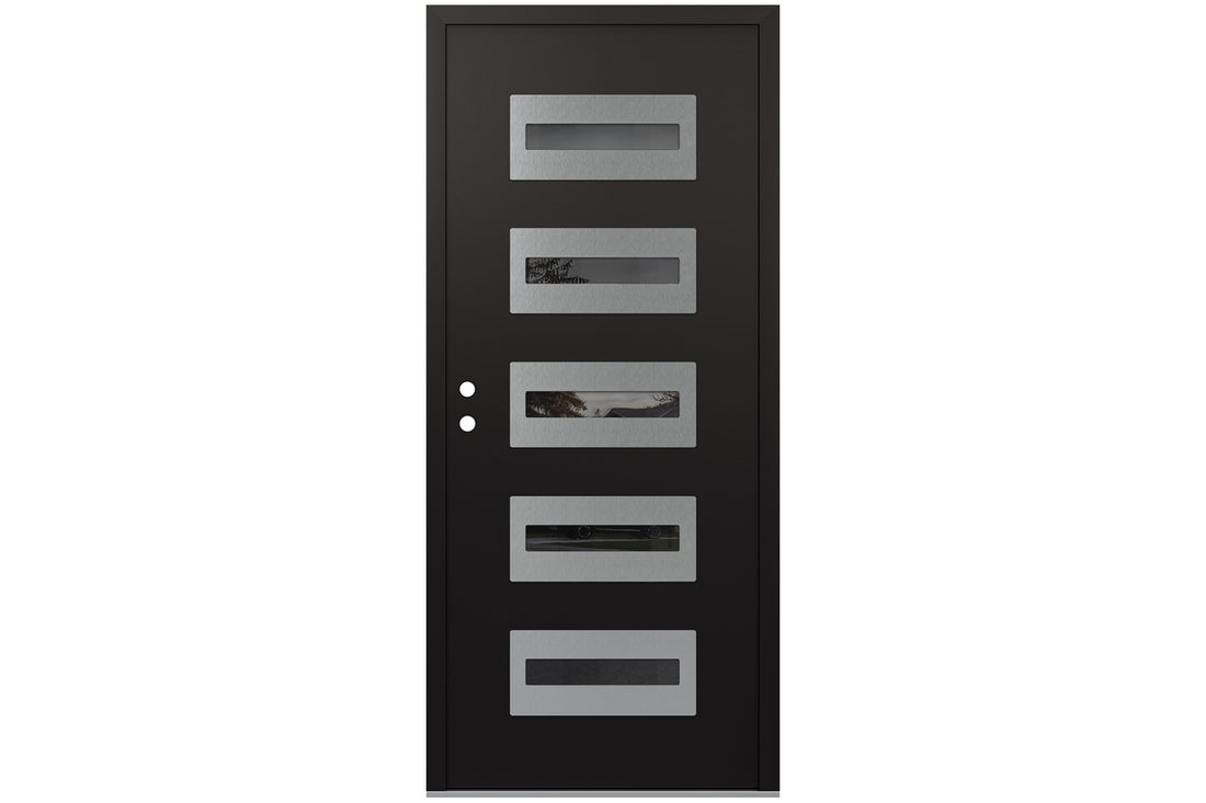 Belldinni Diamond D4 Black Modern Exterior Door