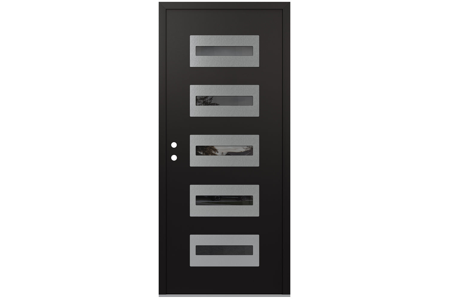 Belldinni Diamond D4 Black Modern Exterior Door