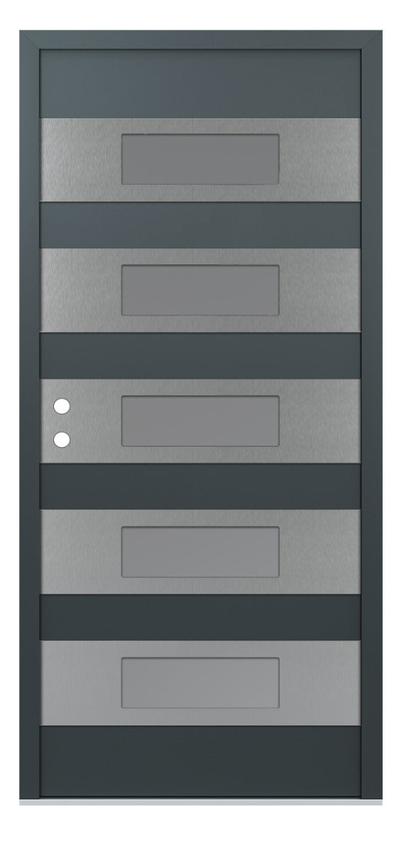 Belldinni Diamond D5 Anthracite Modern Exterior Door