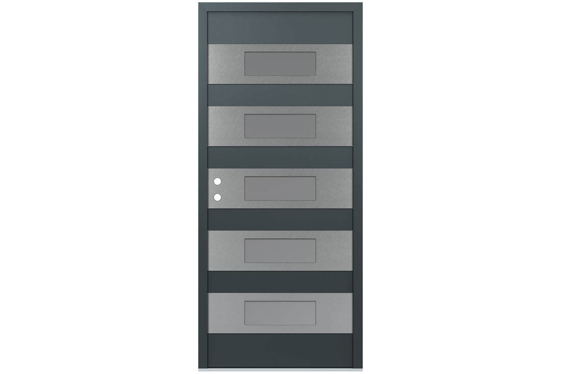 Belldinni Diamond D5 Anthracite Modern Exterior Door