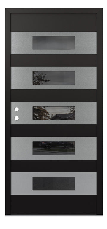 Belldinni Diamond D5 Black Modern Exterior Door