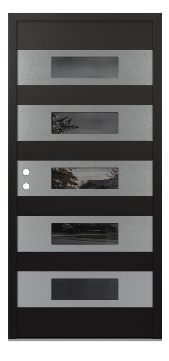 Belldinni Diamond D5 Black Modern Exterior Door