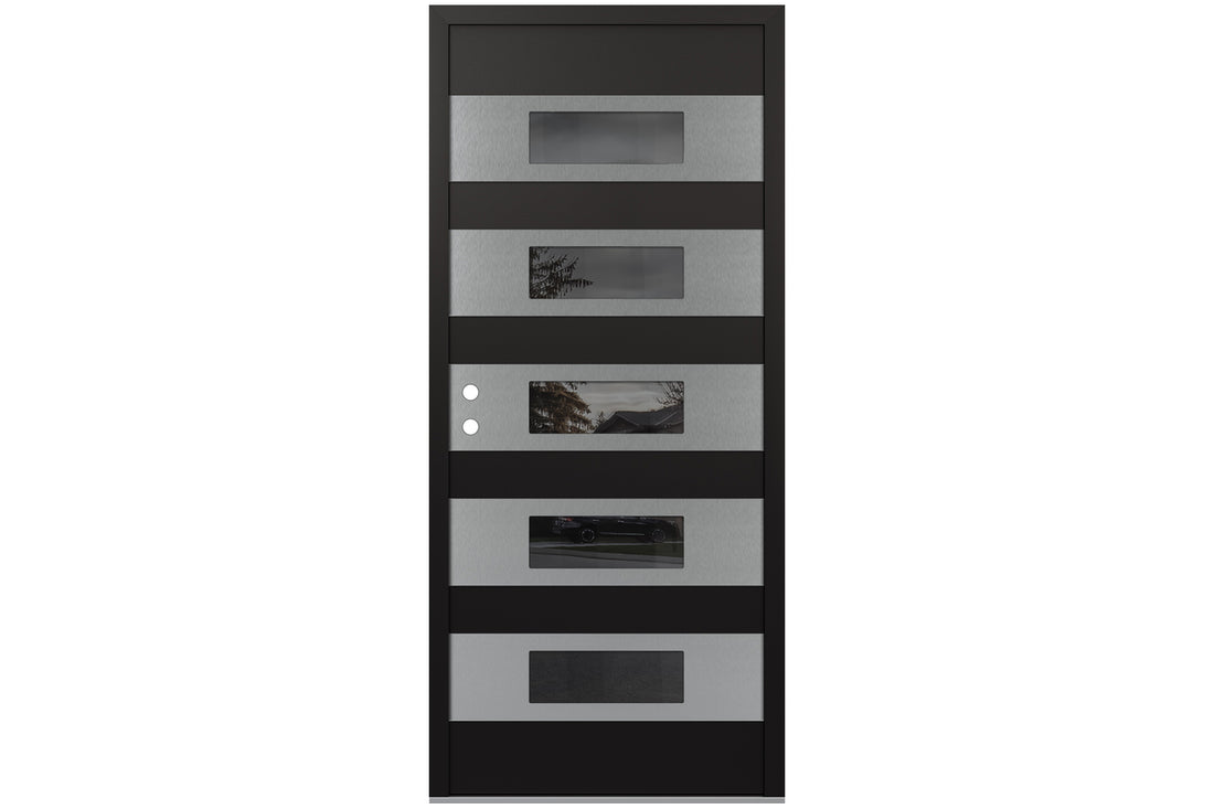 Belldinni Diamond D5 Black Modern Exterior Door