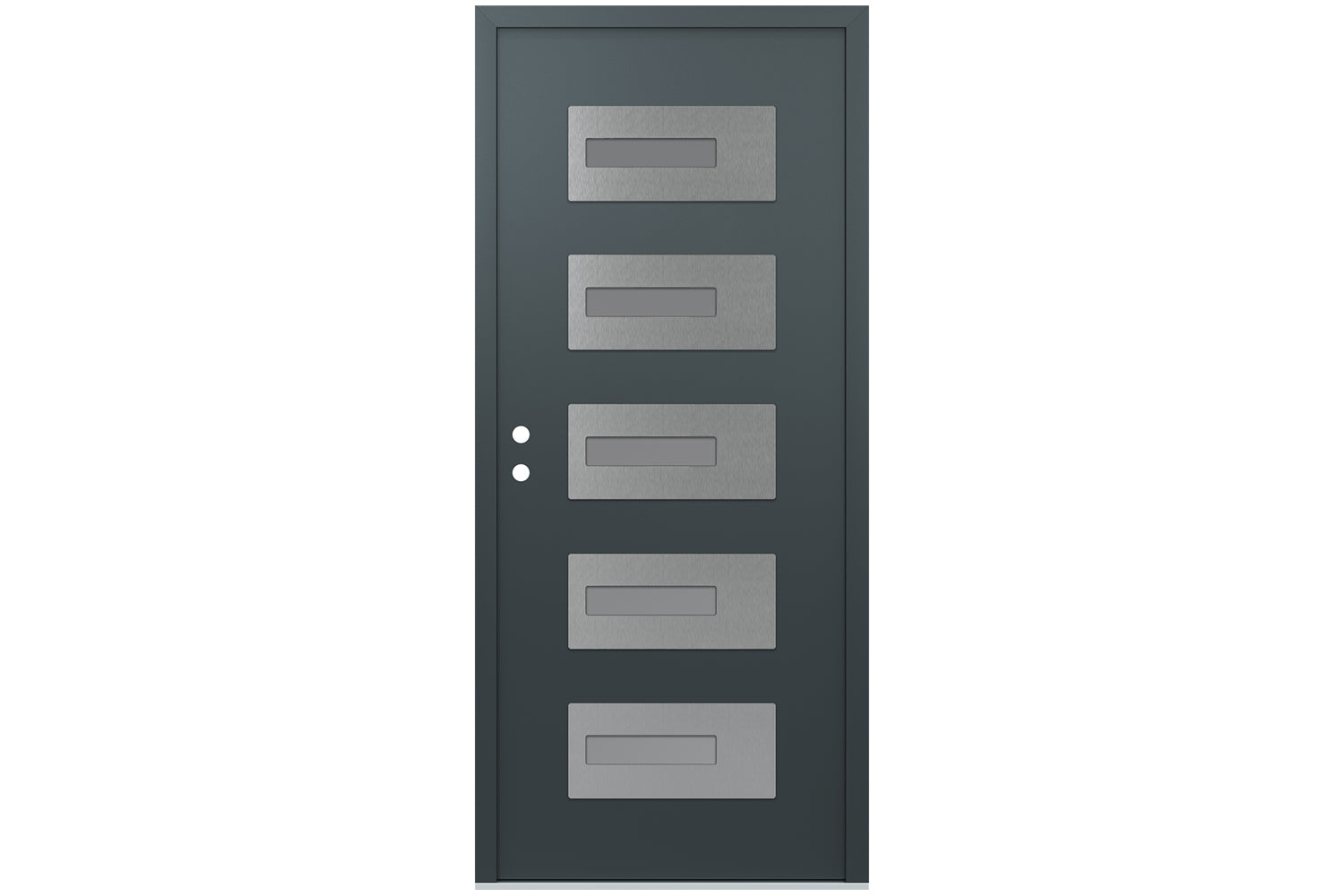 Belldinni Diamond D6 Anthracite Modern Exterior Door