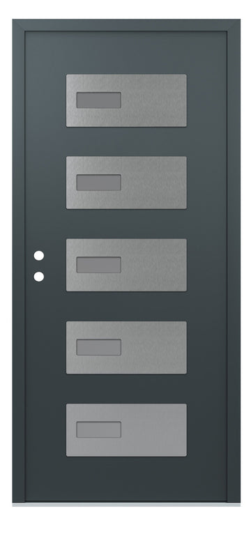 Belldinni Diamond D7 Anthracite Modern Exterior Door