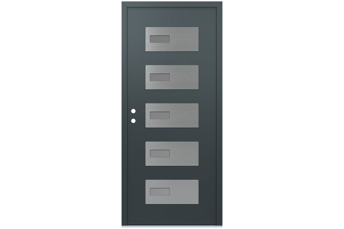 Belldinni Diamond D7 Anthracite Modern Exterior Door