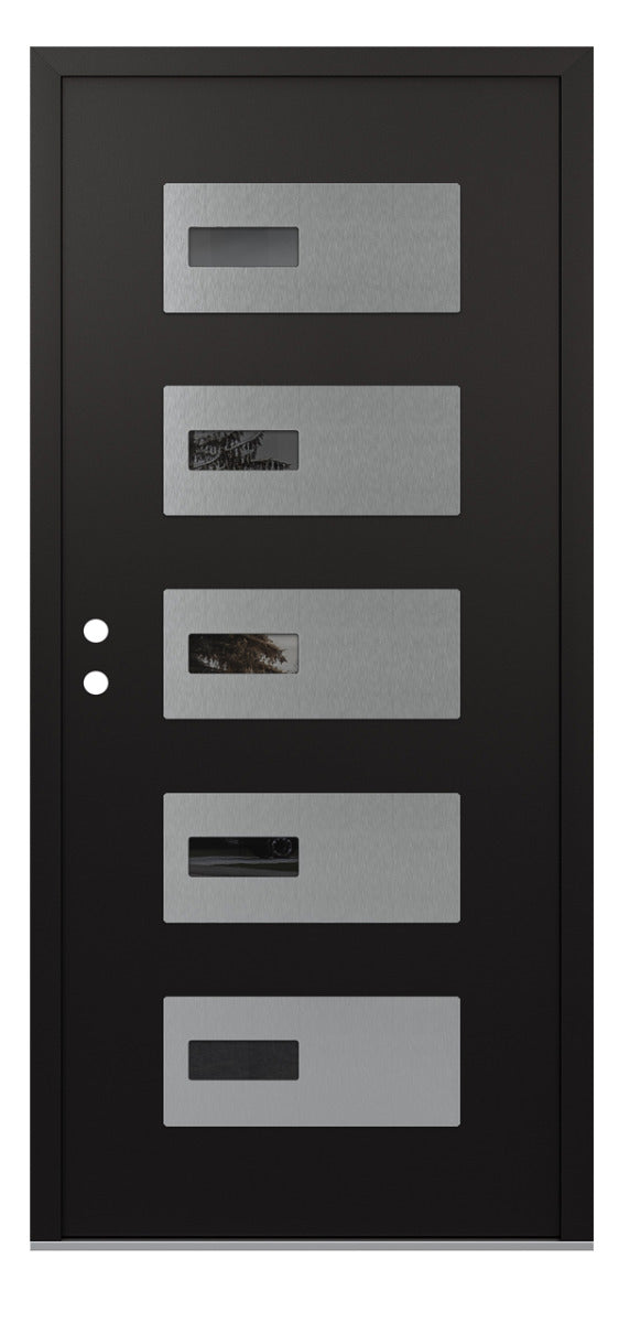 Belldinni Diamond D7 Black Modern Exterior Door