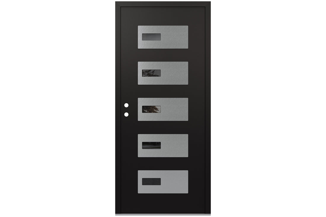 Belldinni Diamond D7 Black Modern Exterior Door