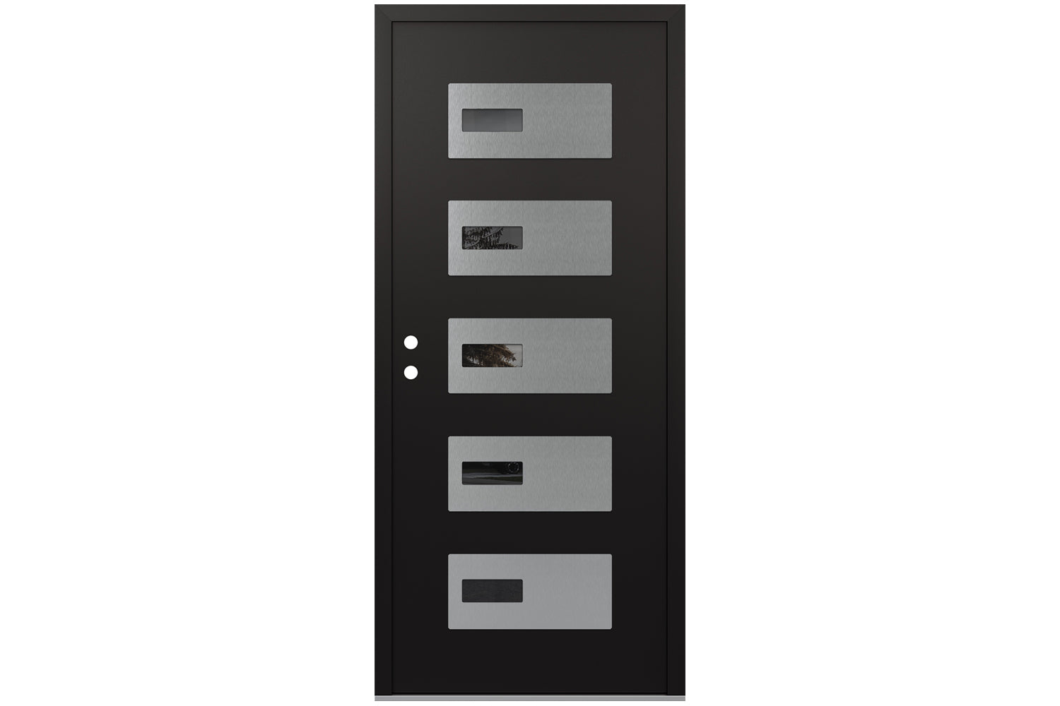 Belldinni Diamond D7 Black Modern Exterior Door
