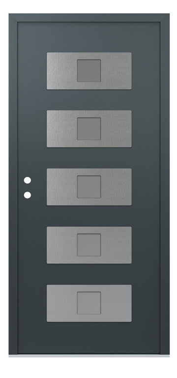 Belldinni Diamond D8 Anthracite Modern Exterior Door