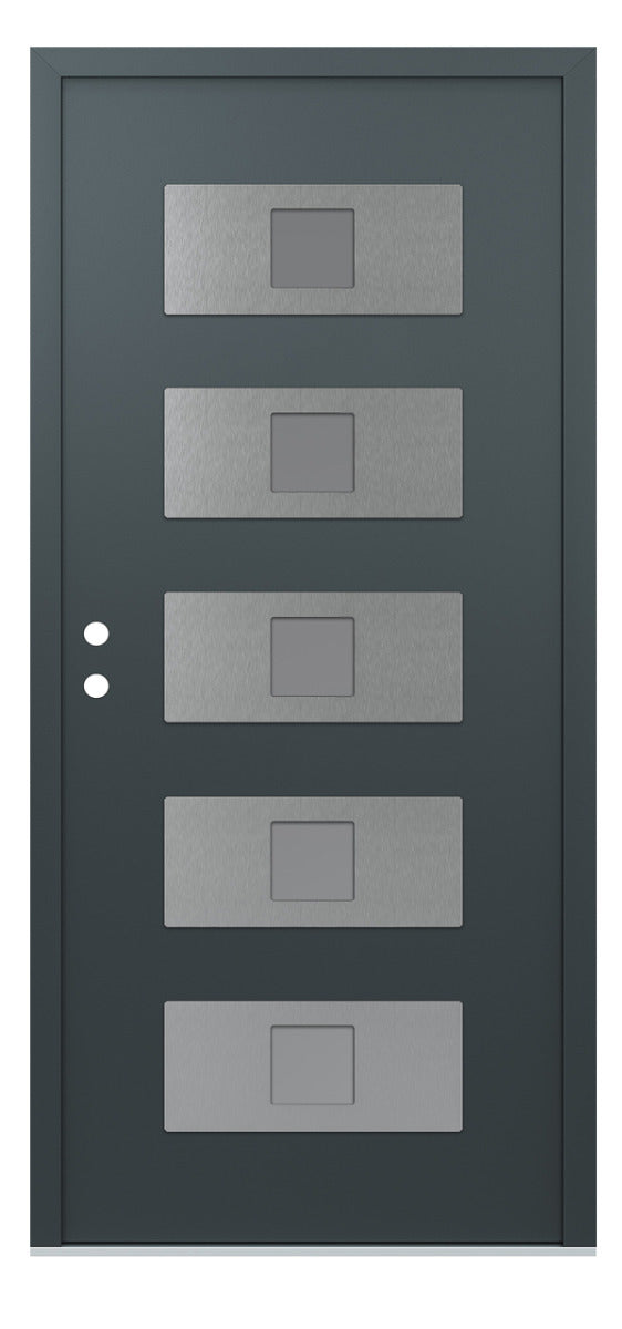 Belldinni Diamond D8 Anthracite Modern Exterior Door