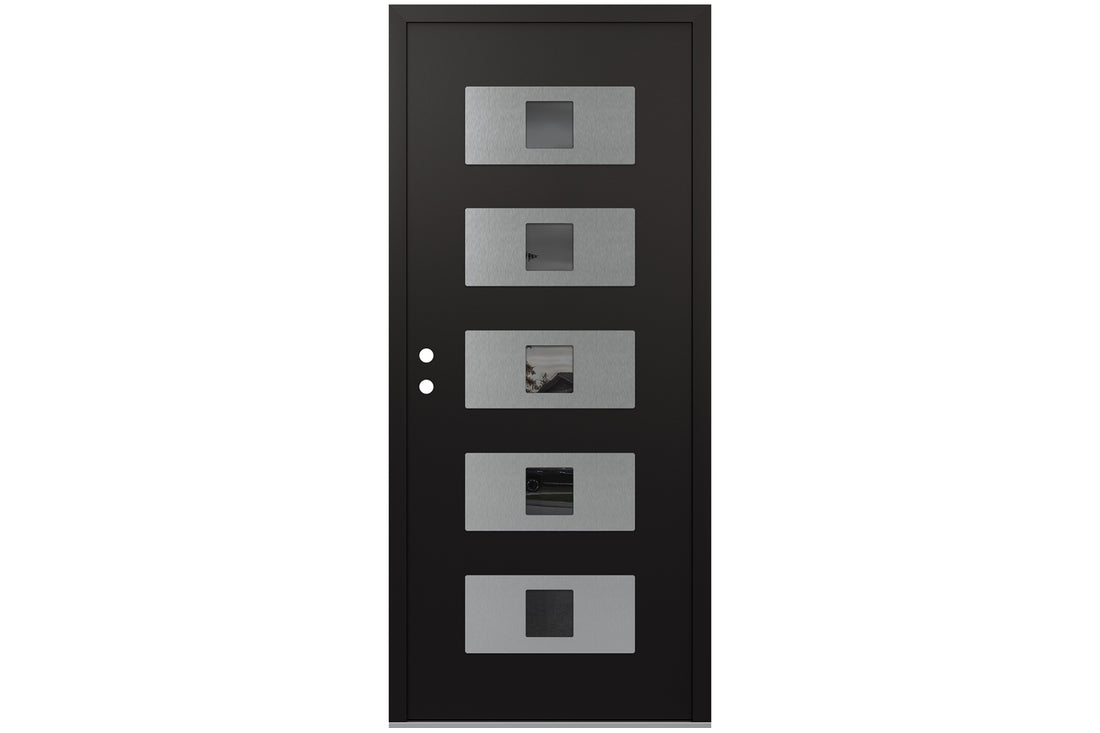 Belldinni Diamond D8 Black Modern Exterior Door