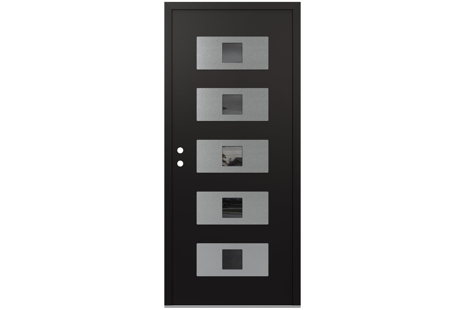 Belldinni Diamond D8 Black Modern Exterior Door