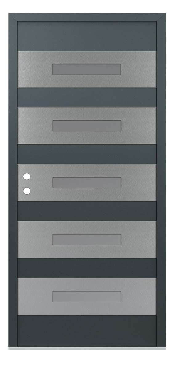Belldinni Diamond D9 Anthracite Modern Exterior Door