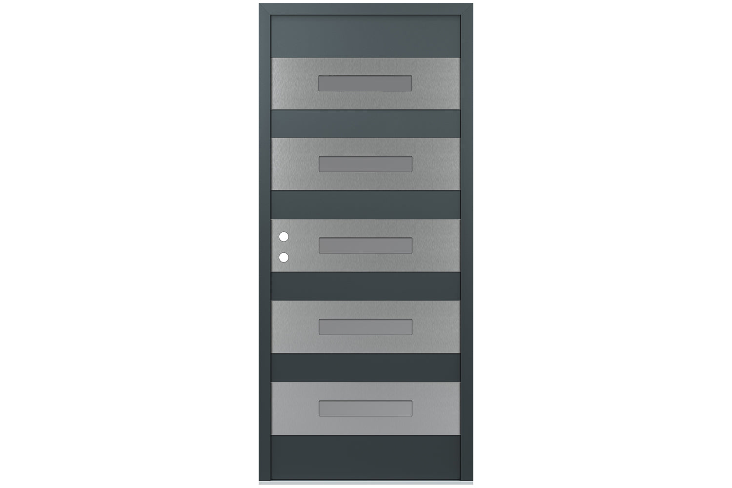 Belldinni Diamond D9 Anthracite Modern Exterior Door