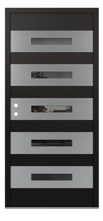 Belldinni Diamond D9 Black Modern Exterior Door