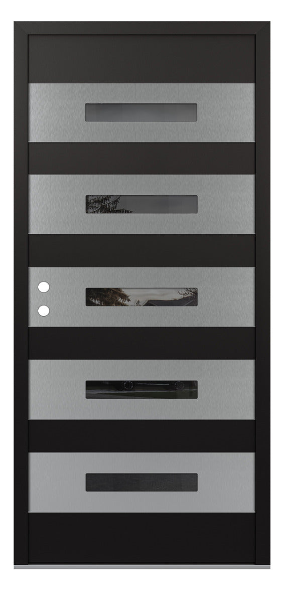Belldinni Diamond D9 Black Modern Exterior Door