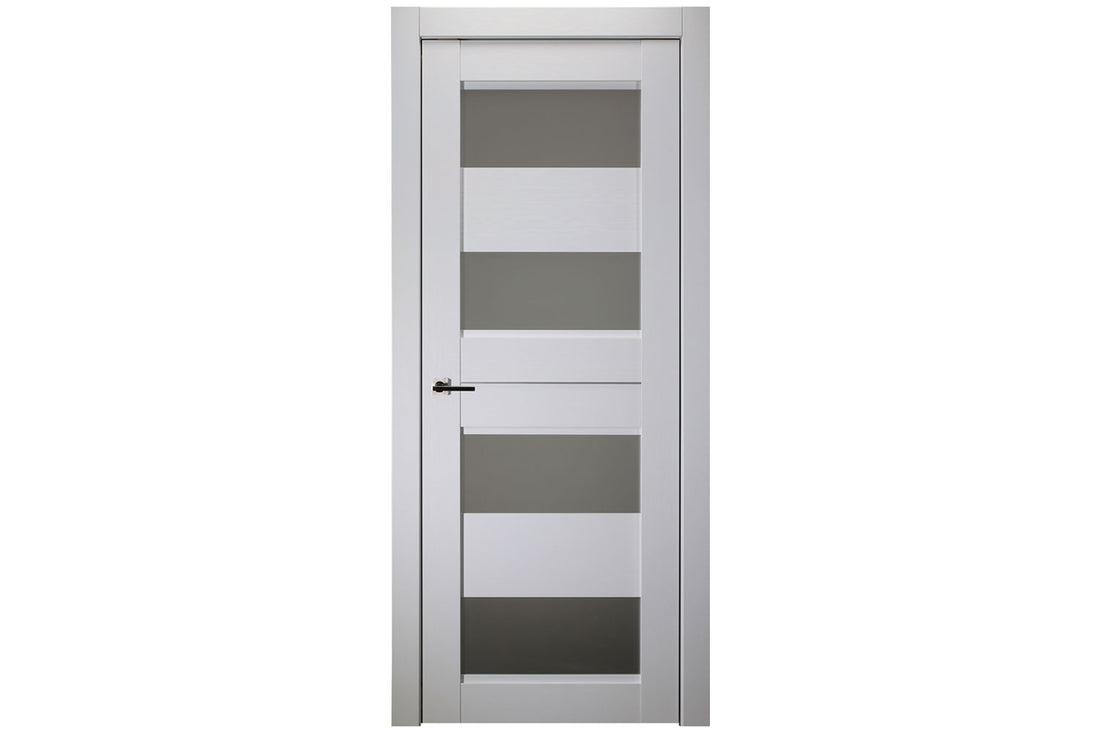 Belldinni Della Vetro Bianco Noble Laminated Modern Interior Door - Single Door