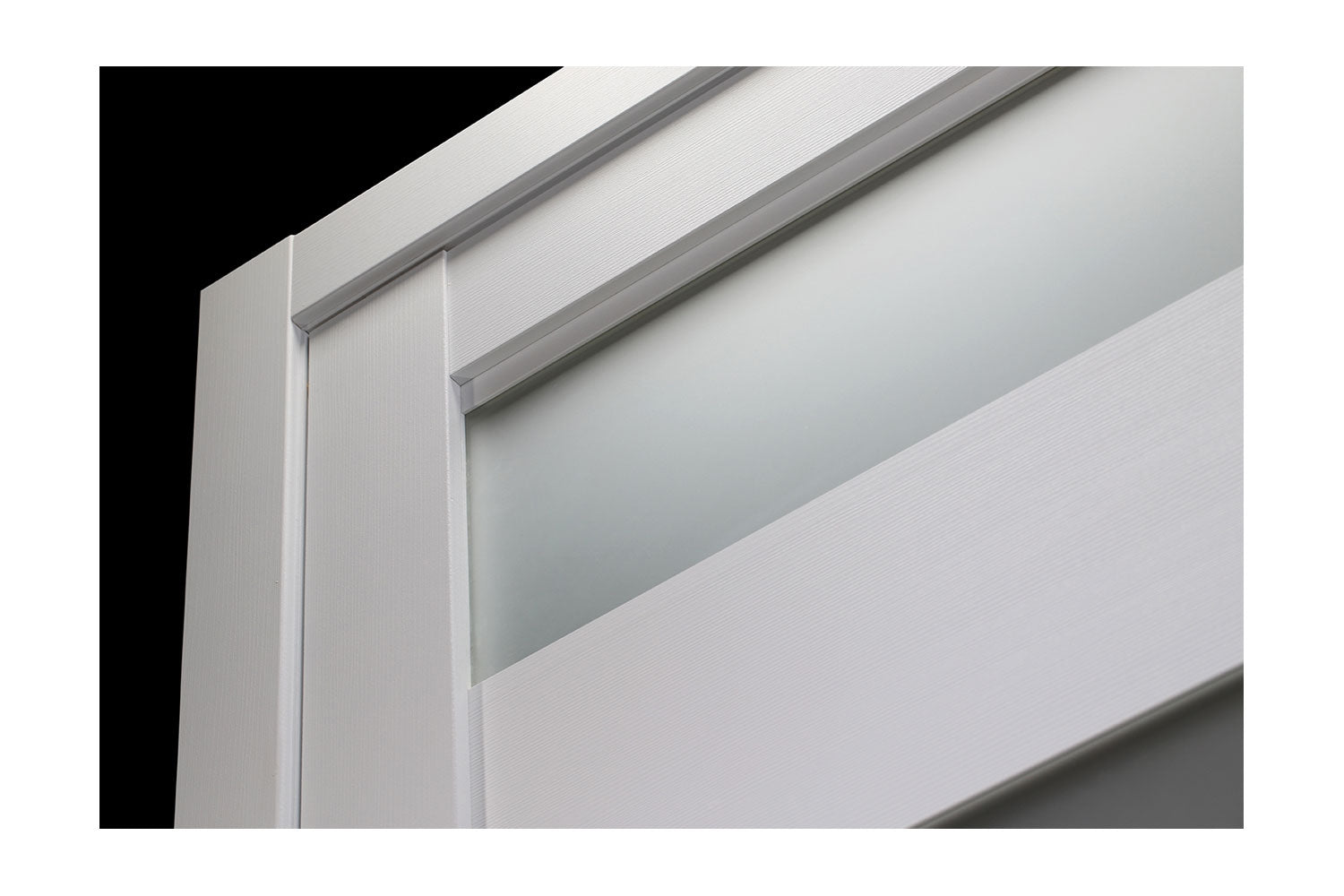 Belldinni Della Vetro Bianco Noble Laminated Modern Interior Door