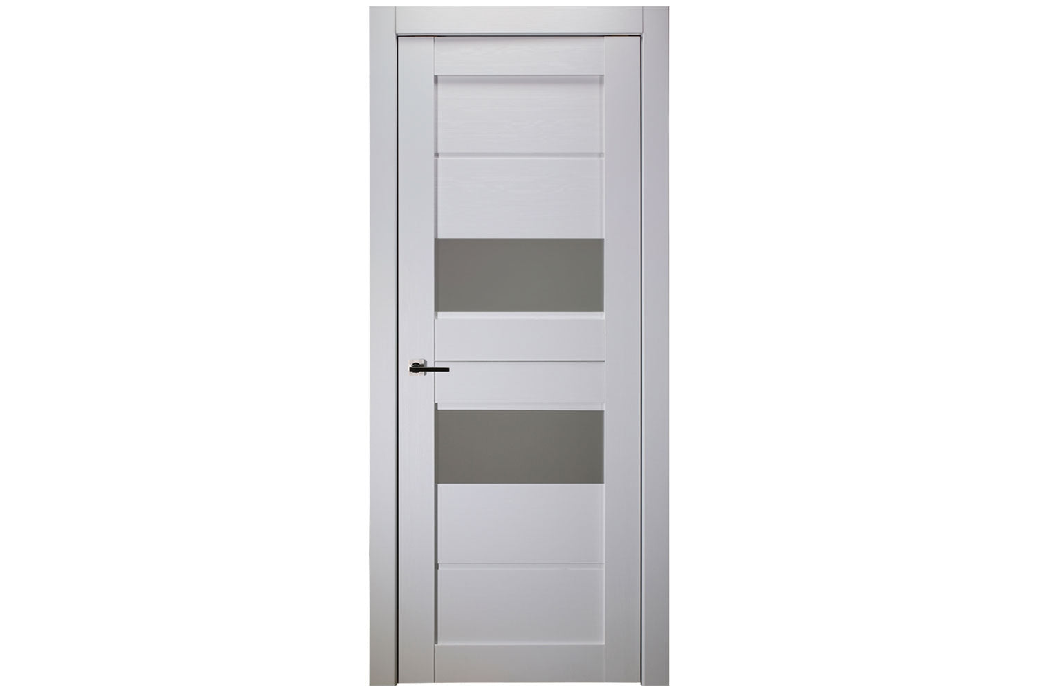 Belldinni Dessa Vetro Bianco Noble Laminated Modern Interior Door - Single Door