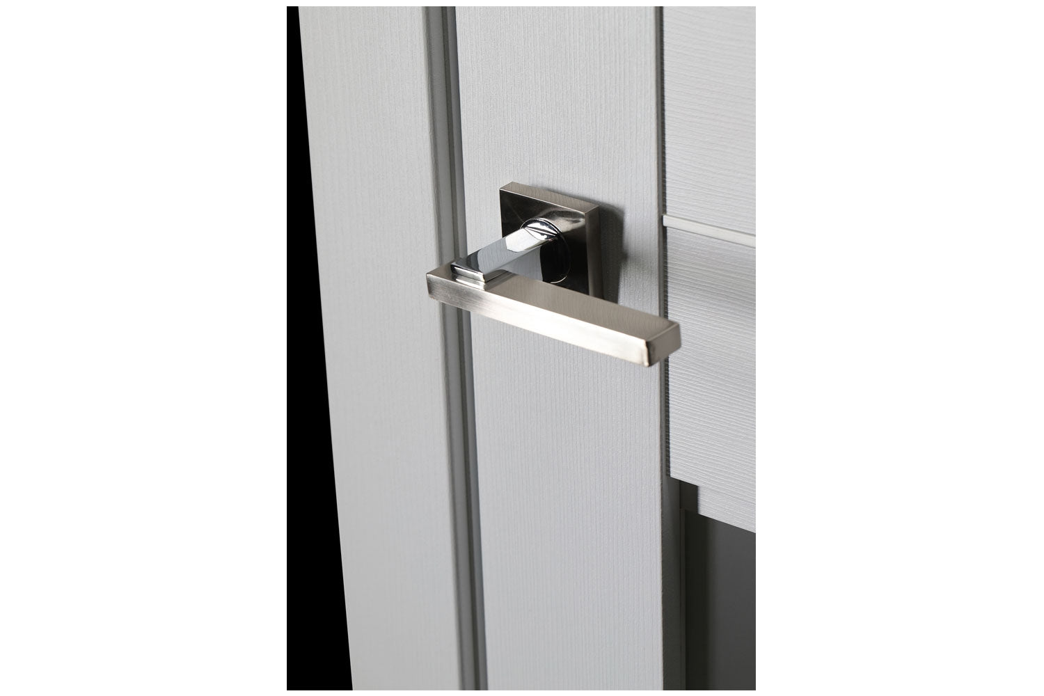 Belldinni Dessa Vetro Bianco Noble Laminated Modern Interior Door
