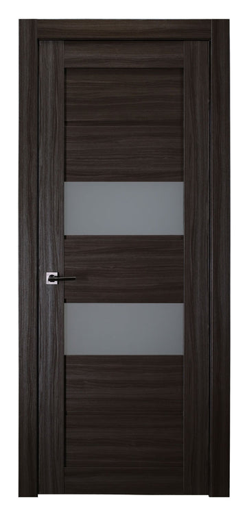 Belldinni Dessa Vetro Gray Oak Laminated Modern Interior Door