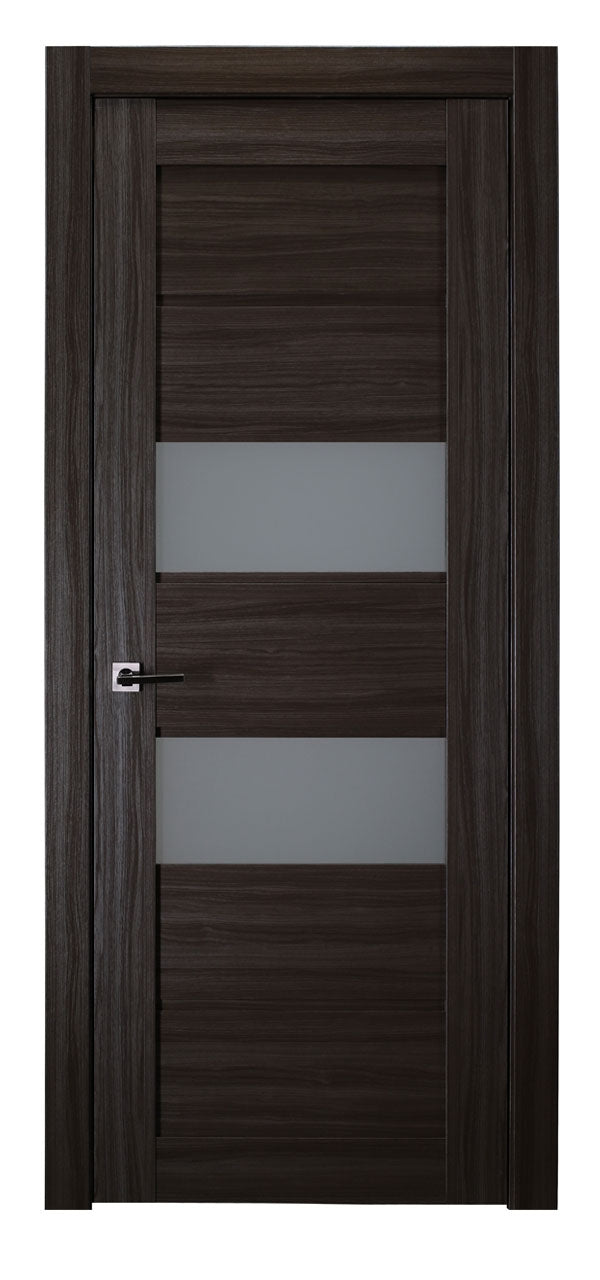 Belldinni Dessa Vetro Gray Oak Laminated Modern Interior Door