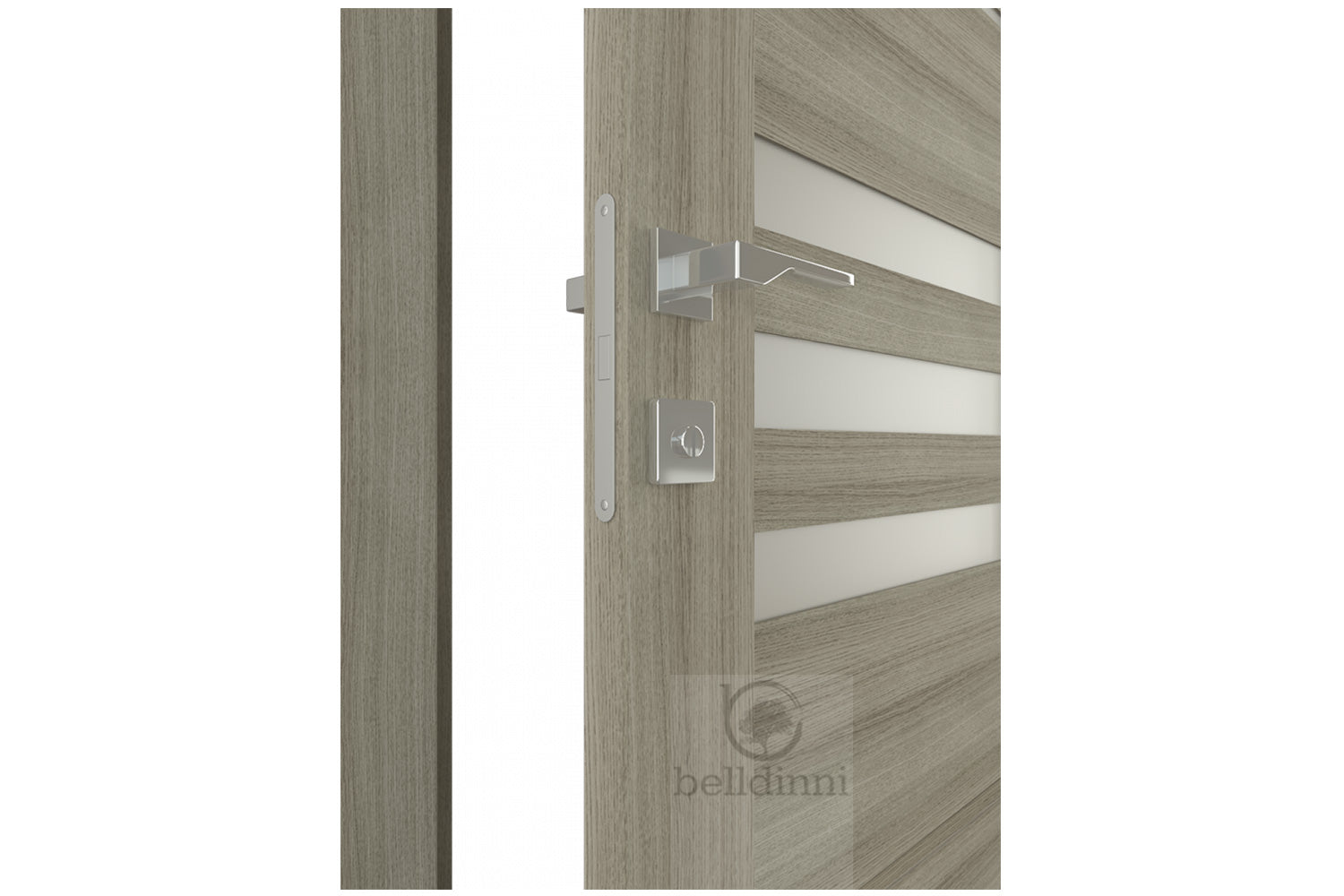 Belldinni Dome Vetro Shambor Laminated Modern Interior Door
