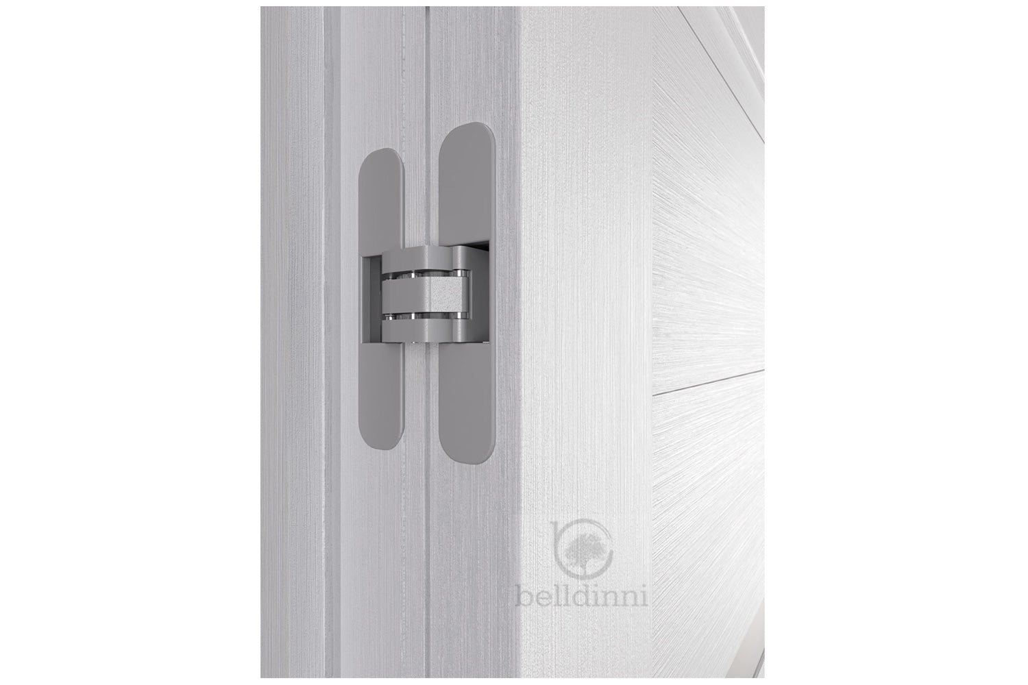 Belldinni Dora Vetro Bianco Noble Laminated Modern Interior Door
