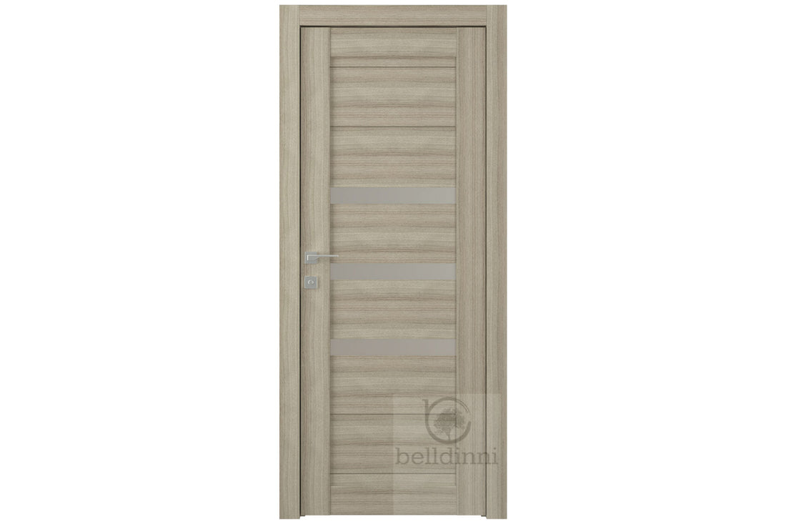 Belldinni Dora Vetro Shambor Laminated Modern Interior Door - Single Door