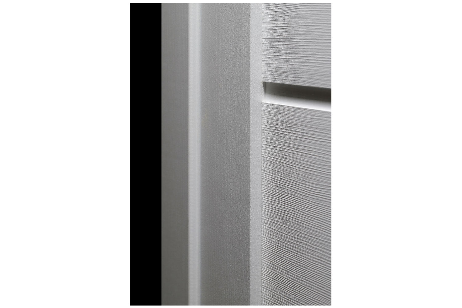 Belldinni Edna Vetro Bianco Noble Laminated Modern Interior Door