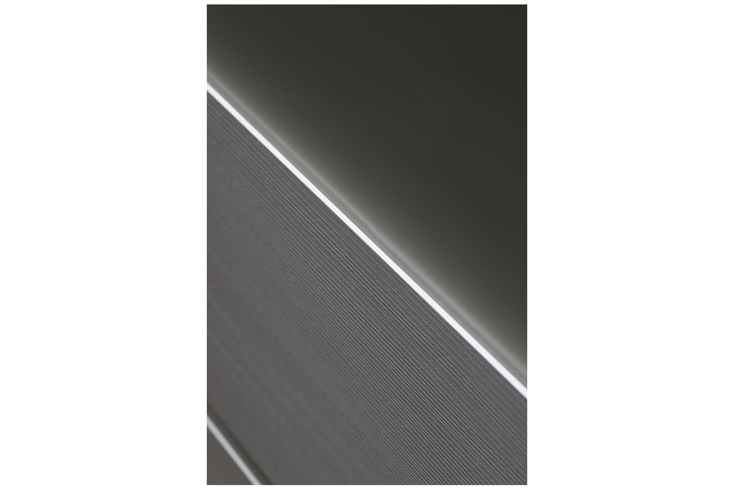Belldinni Edna Vetro Bianco Noble Laminated Modern Interior Door