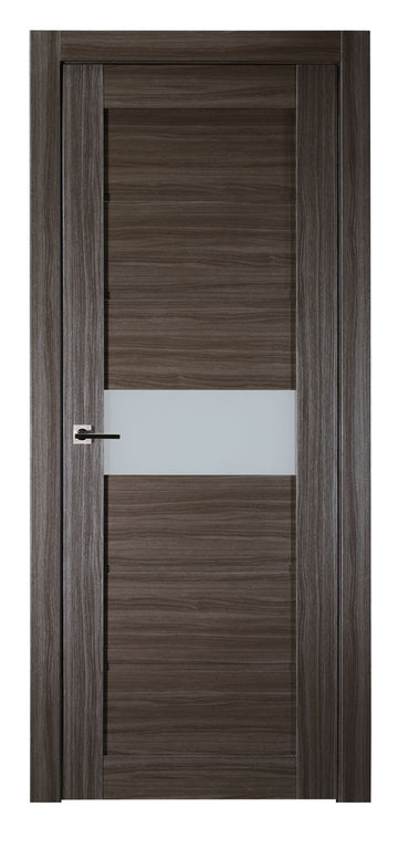 Belldinni Edna Vetro Gray Oak Laminated Modern Interior Door