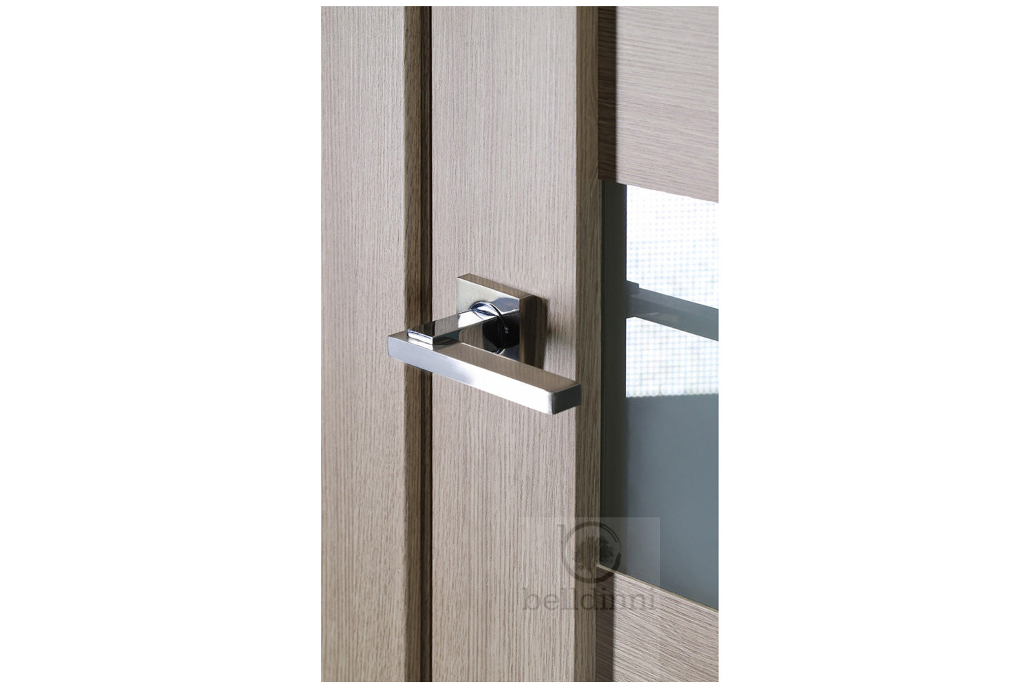 Belldinni Edna Vetro Shambor Laminated Modern Interior Door