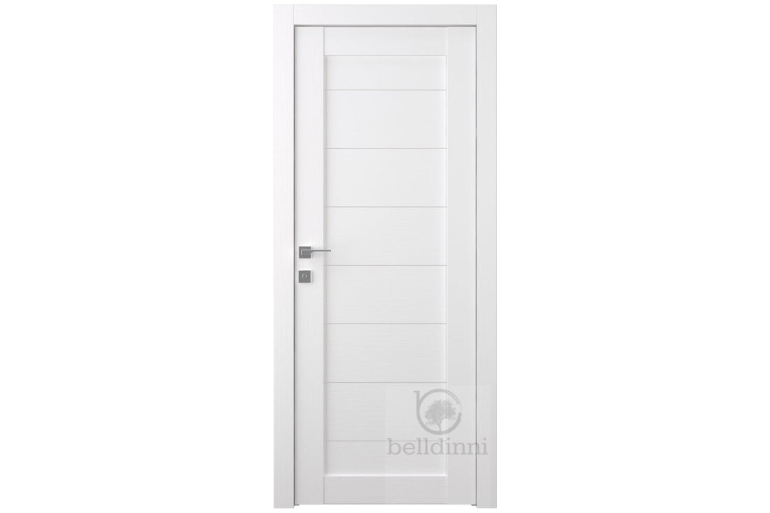 Belldinni Ermi Bianco Noble Laminated Modern Interior Door - Single Door