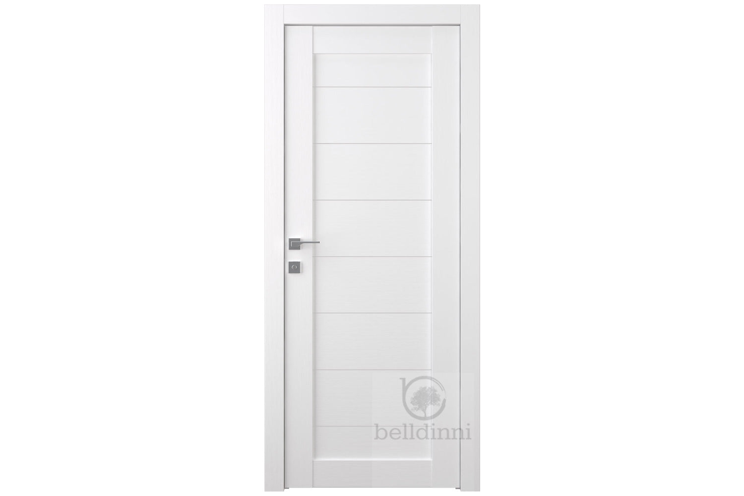 Belldinni Ermi Bianco Noble Laminated Modern Interior Door - Single Door