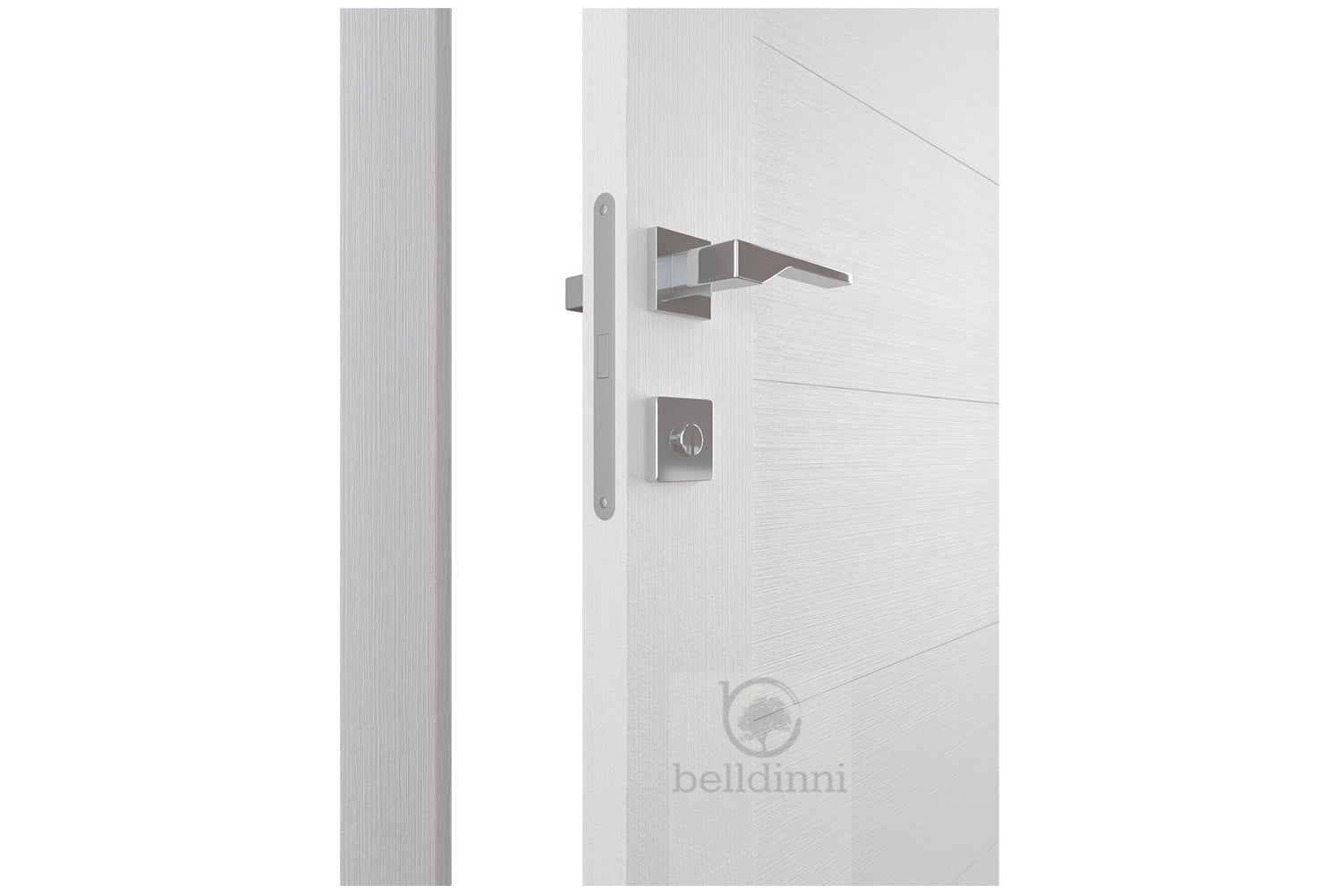 Belldinni Ermi Bianco Noble Laminated Modern Interior Door