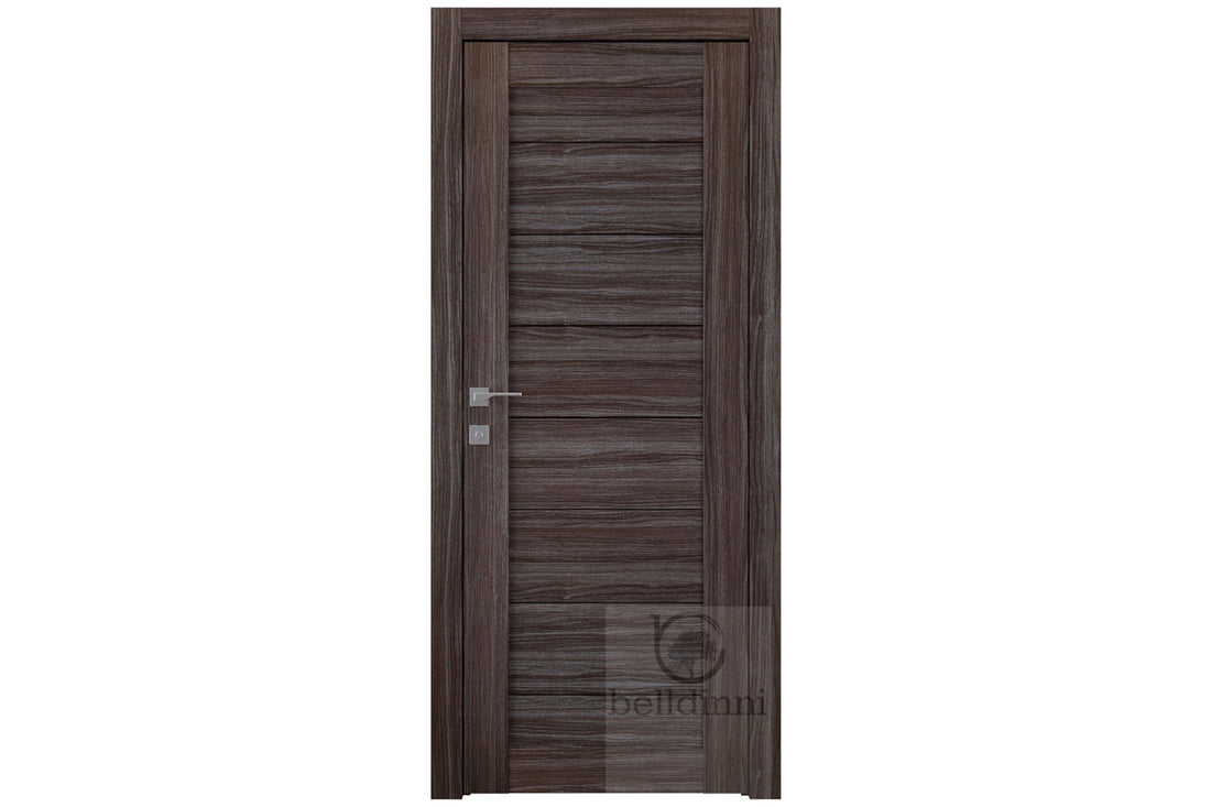 Belldinni Ermi Gray Oak Laminated Modern Interior Door - Single Door