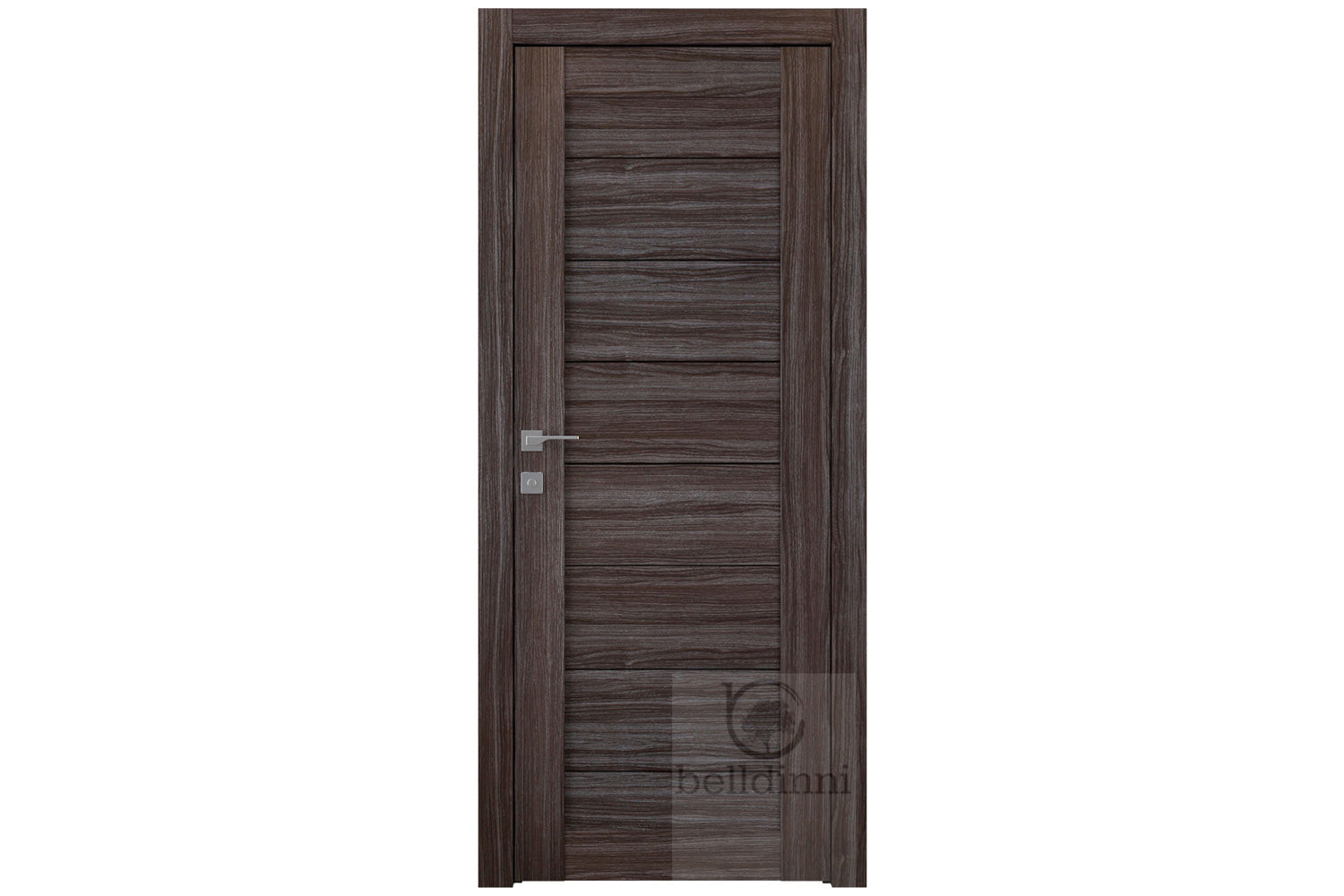 Belldinni Ermi Gray Oak Laminated Modern Interior Door - Single Door