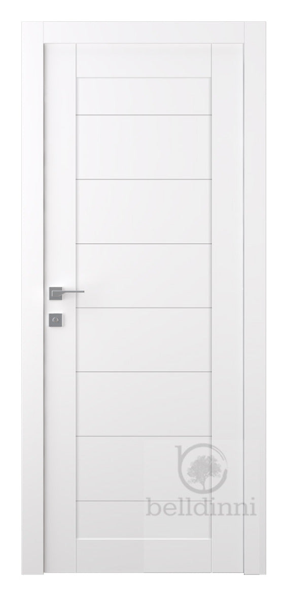 Belldinni Ermi Snow White Laminated Modern Interior Door