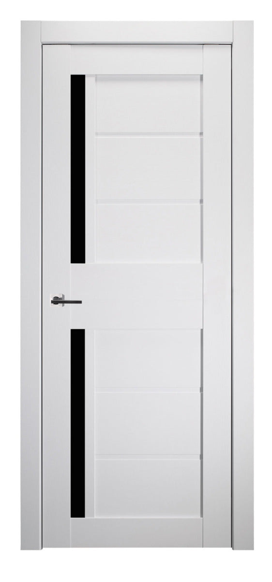 Belldinni Esta Bl Vetro Bianco Noble Laminated Modern Interior Door
