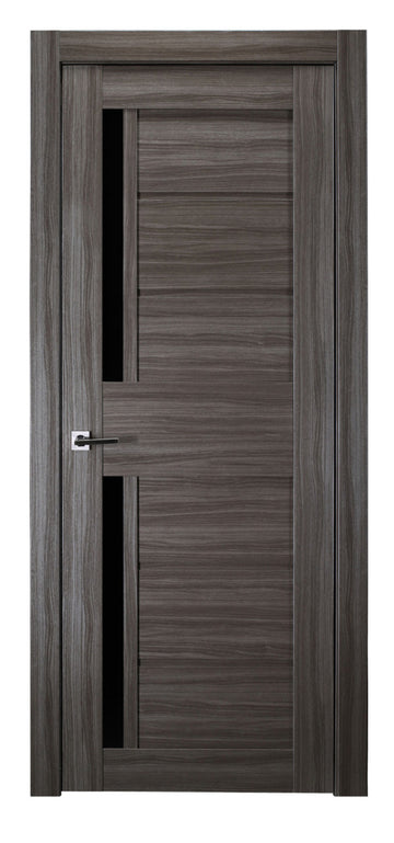 Belldinni Esta Bl Vetro Gray Oak Laminated Modern Interior Door