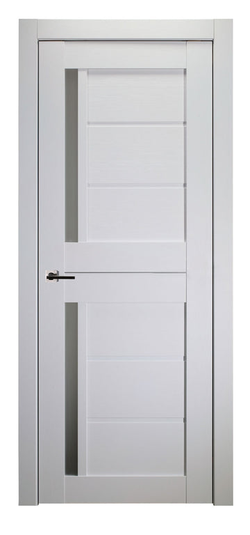 Belldinni Esta Vetro Bianco Noble Laminated Modern Interior Door