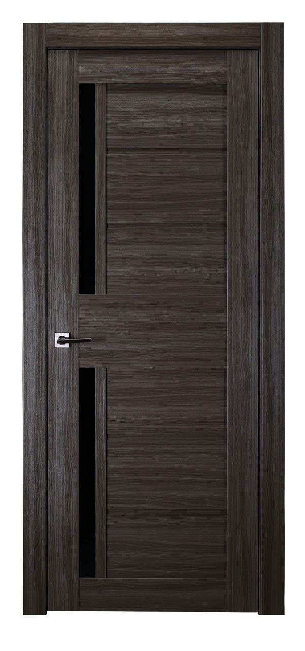 Belldinni Esta Vetro Gray Oak Laminated Modern Interior Door