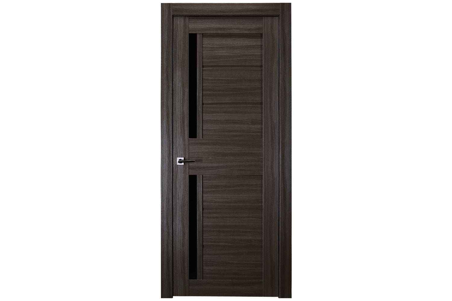 Belldinni Esta Vetro Gray Oak Laminated Modern Interior Door - Single Door