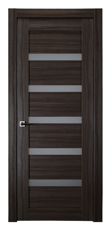 Belldinni Leora Vetro Gray Oak Laminated Modern Interior Door