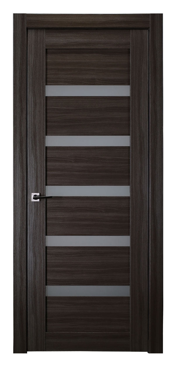Belldinni Leora Vetro Gray Oak Laminated Modern Interior Door