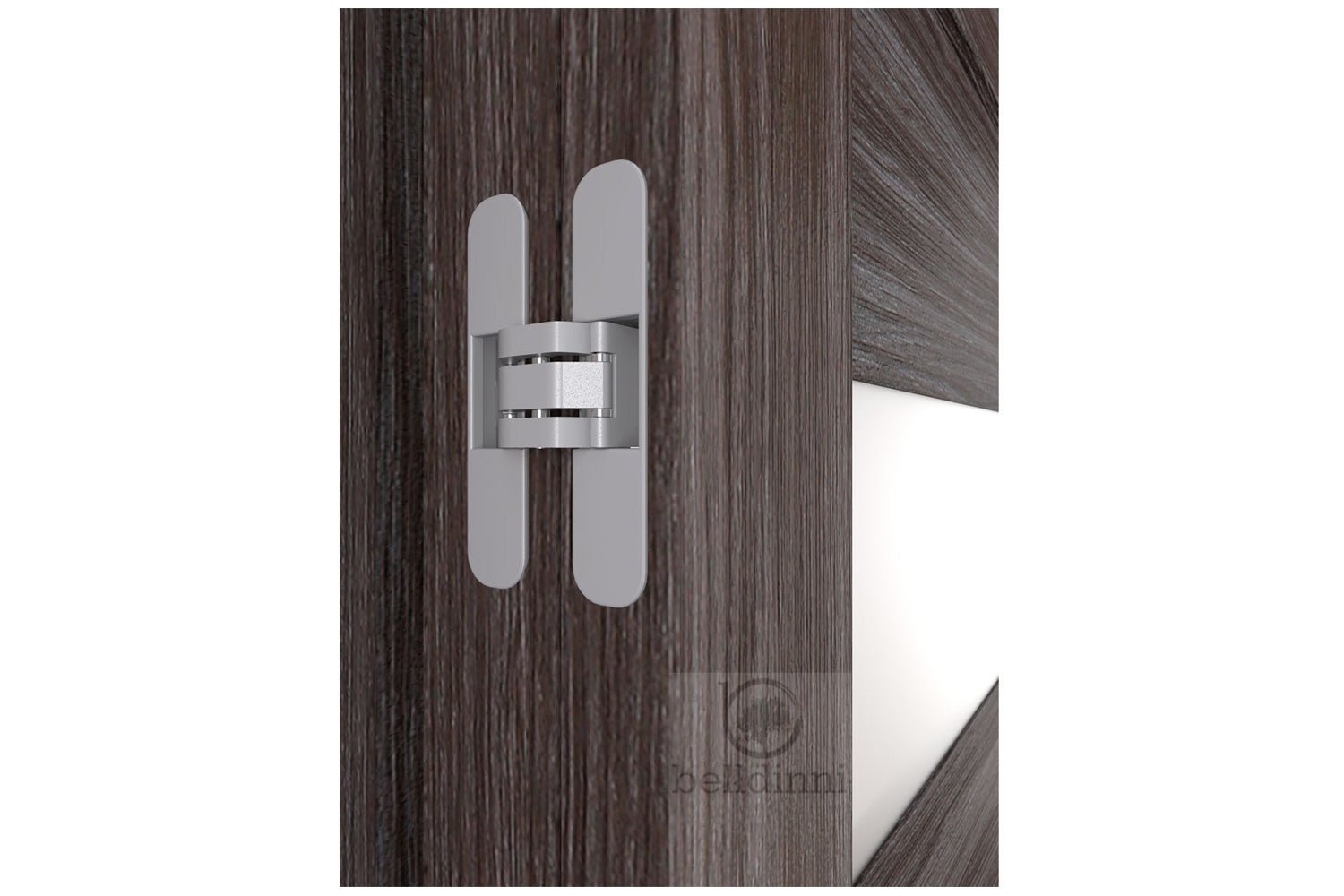 Belldinni LEti Vetro Gray Oak Laminated Modern Interior Door